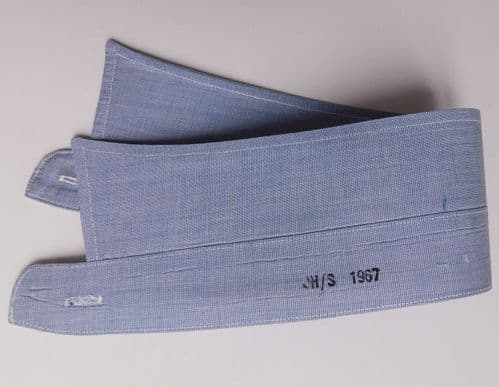 Reversible blue collar size 15 vintage 1960s semi stiff manual worker UNUSED JHS